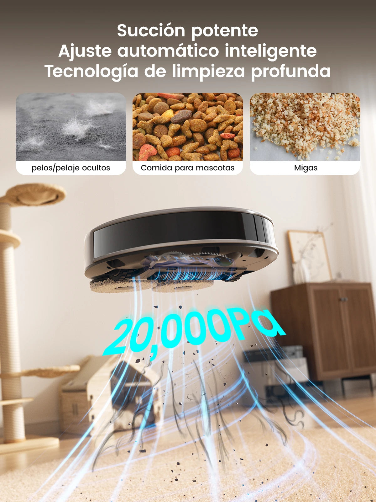Lefant M3 Max Robot Vacuum and Mop With 20000Pa Suction