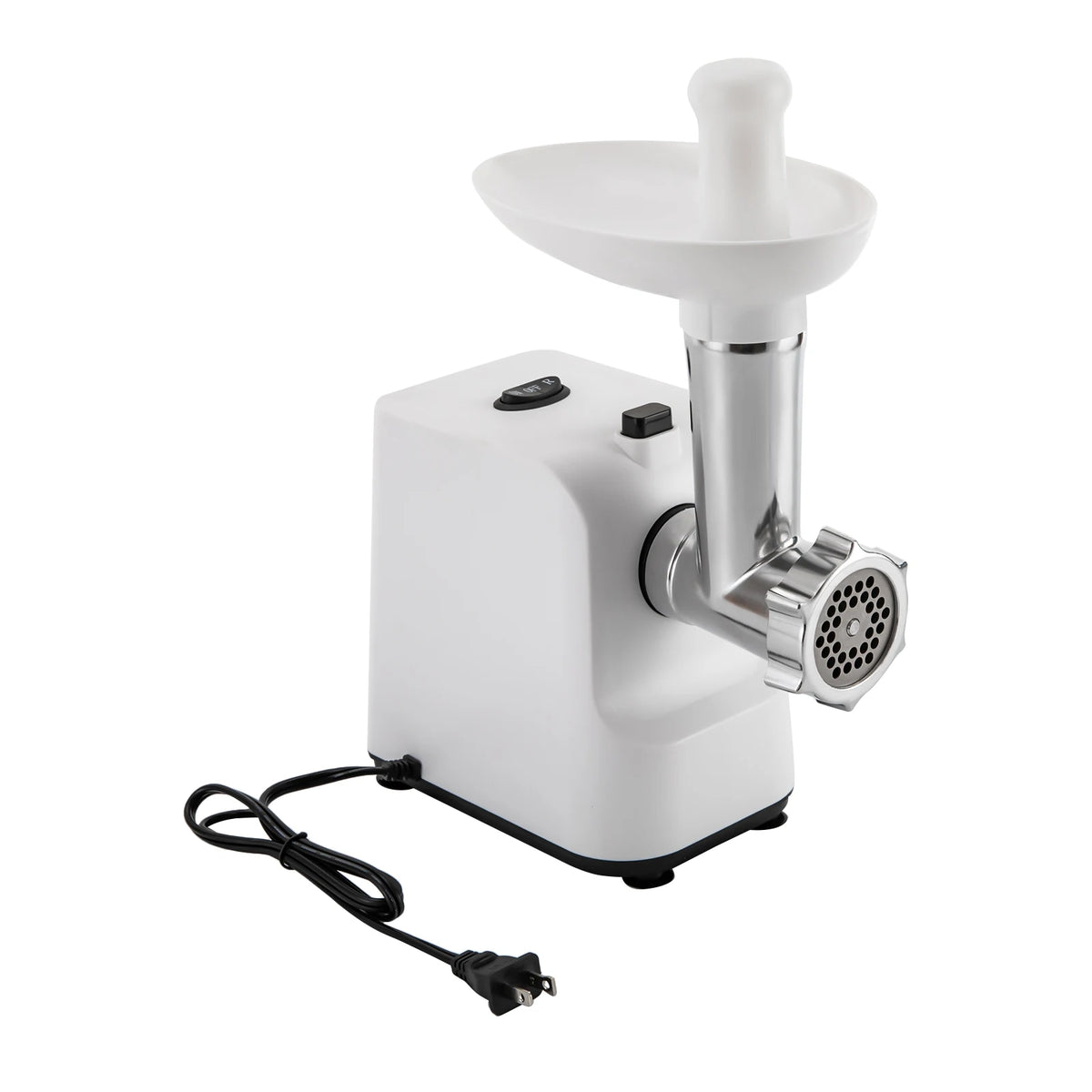 Electric Sausage Stuffer and Meat Grinder with Three Grinding Plates