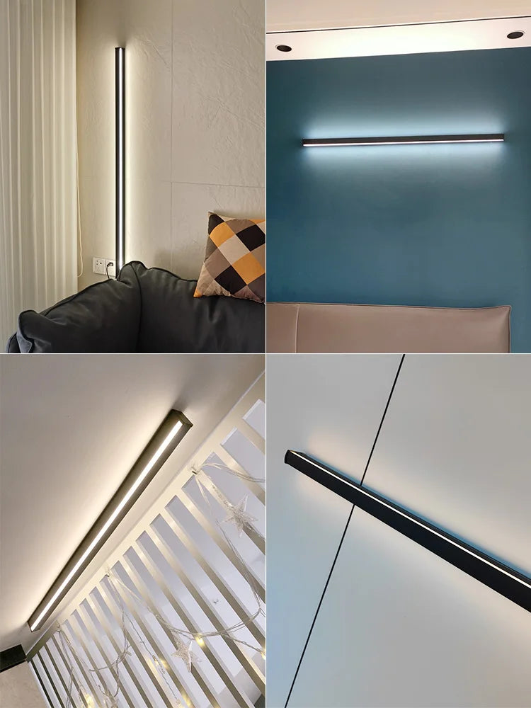 FLDY Modern Aluminum Wall Lamp for Bedroom Foyer and Study