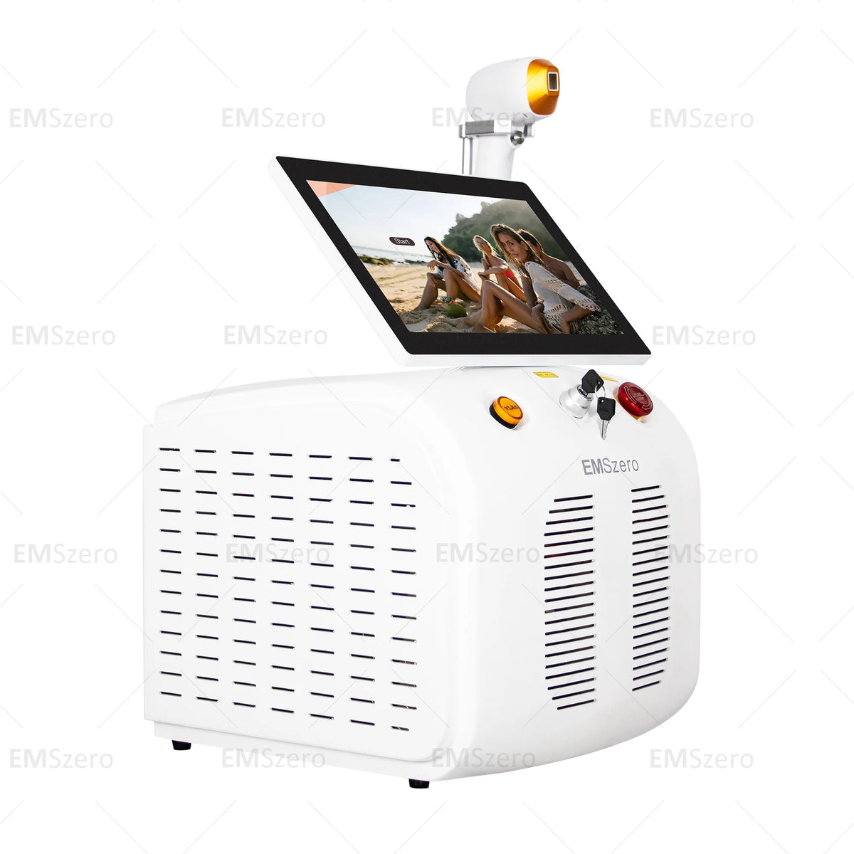 808nm Diode Laser Semiconductor Hair Removal Machine 5000W Ice Cold Permanent Hair Removal Beauty And Hairdressing Equipment CE