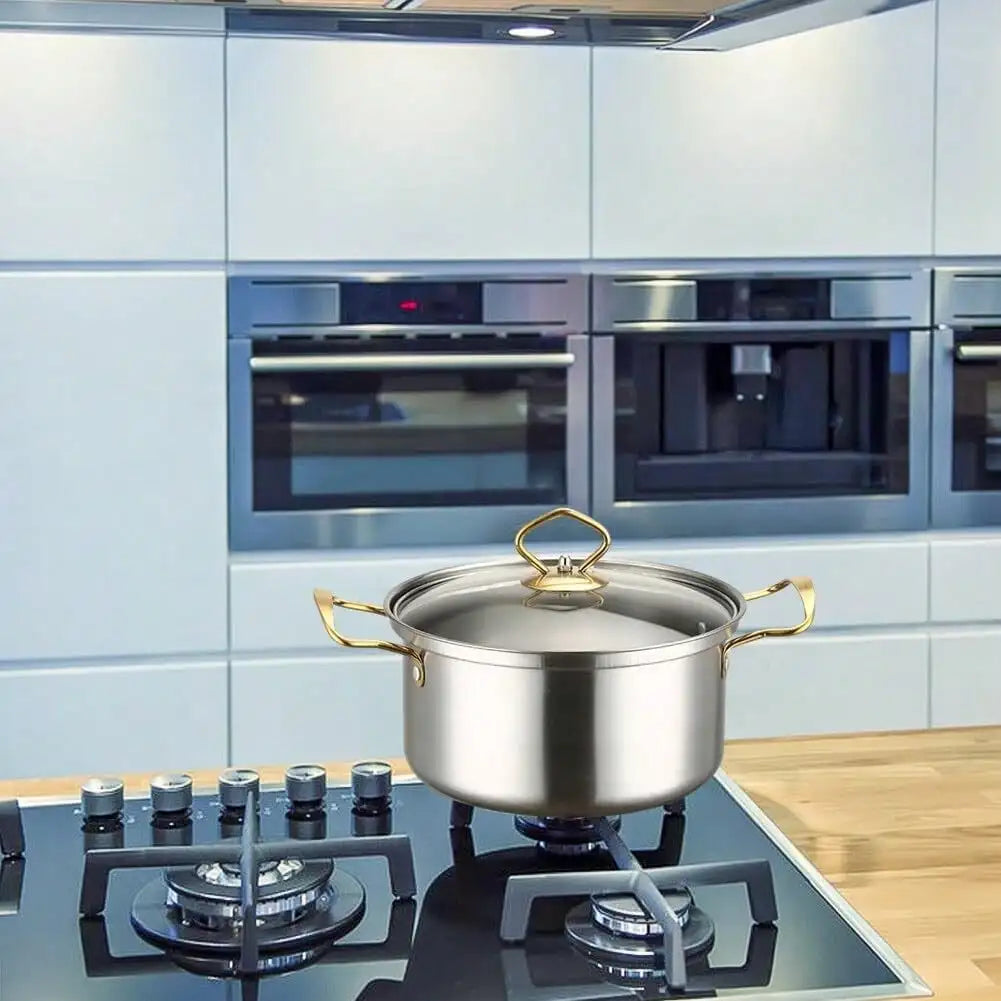 Stainless Steel Nonstick Cookware Set for Gas and Induction Stoves