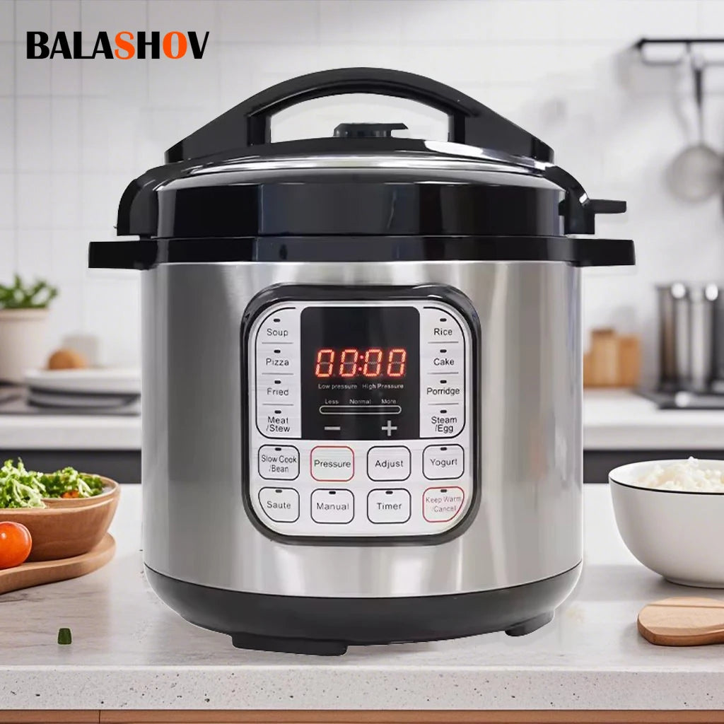 BALASHOV Electric Pressure Cooker With Smart Multicooker Functions