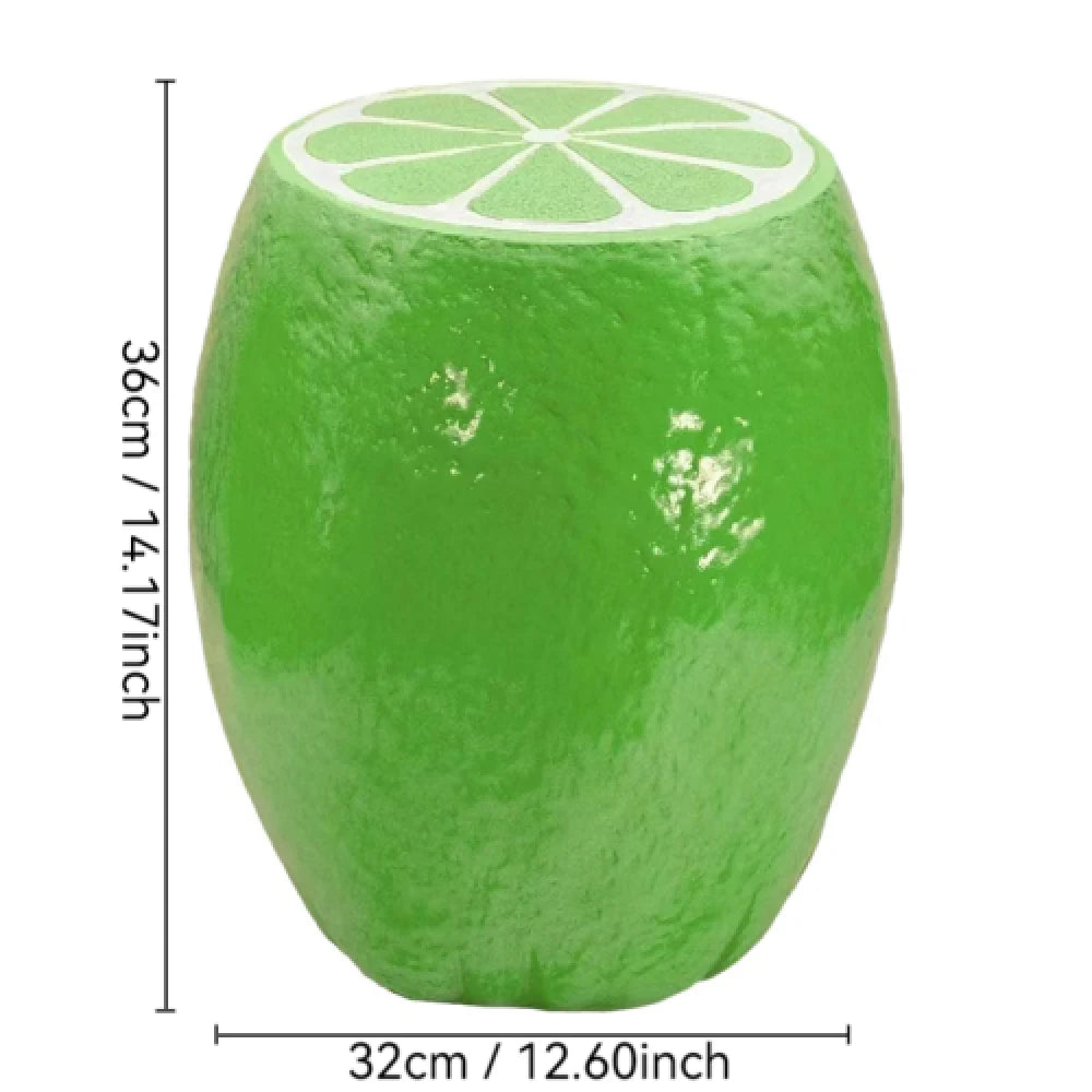 Novelty Fruit Shaped Stool and Accent Table for Home Decor