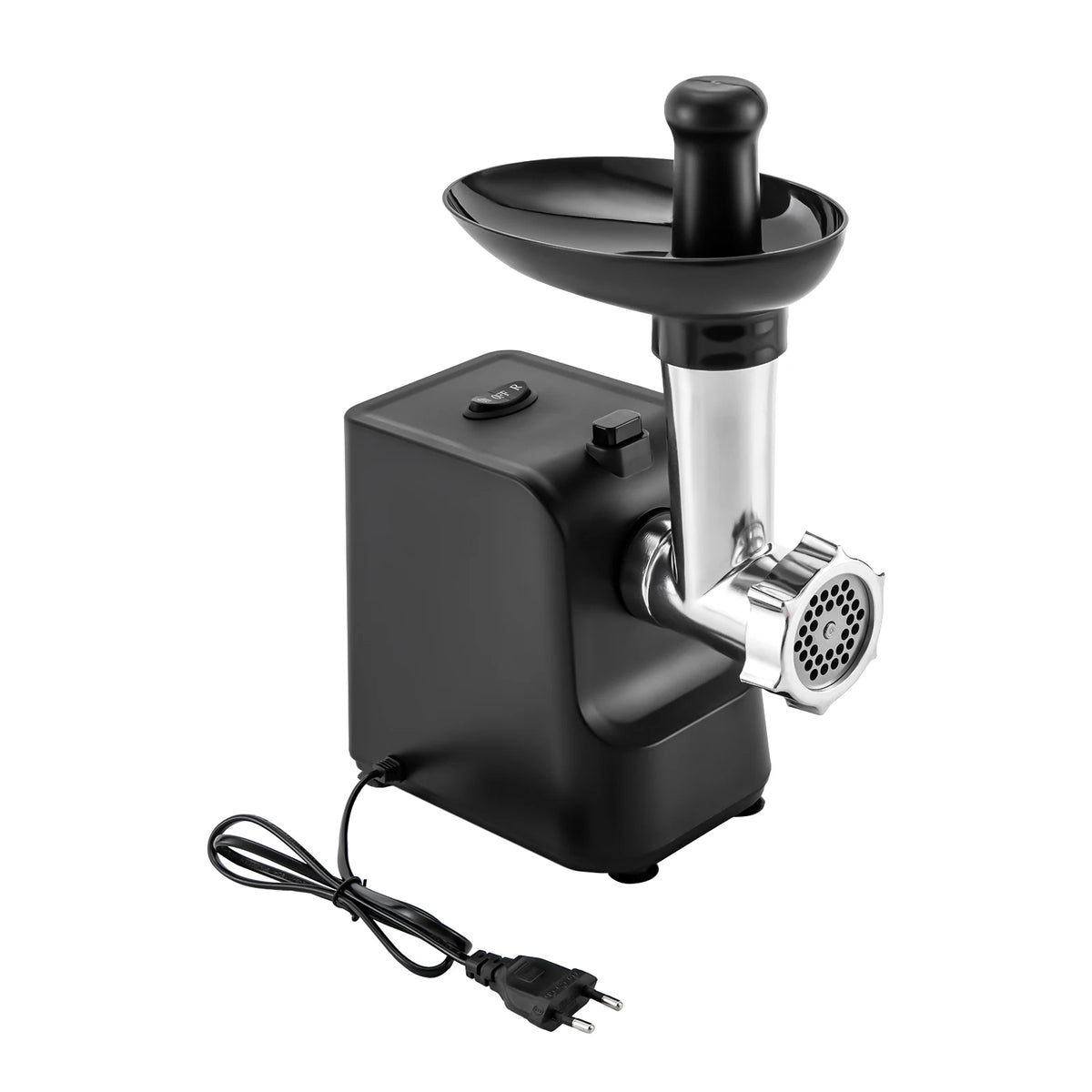 Electric Sausage Stuffer and Meat Grinder with Three Grinding Plates