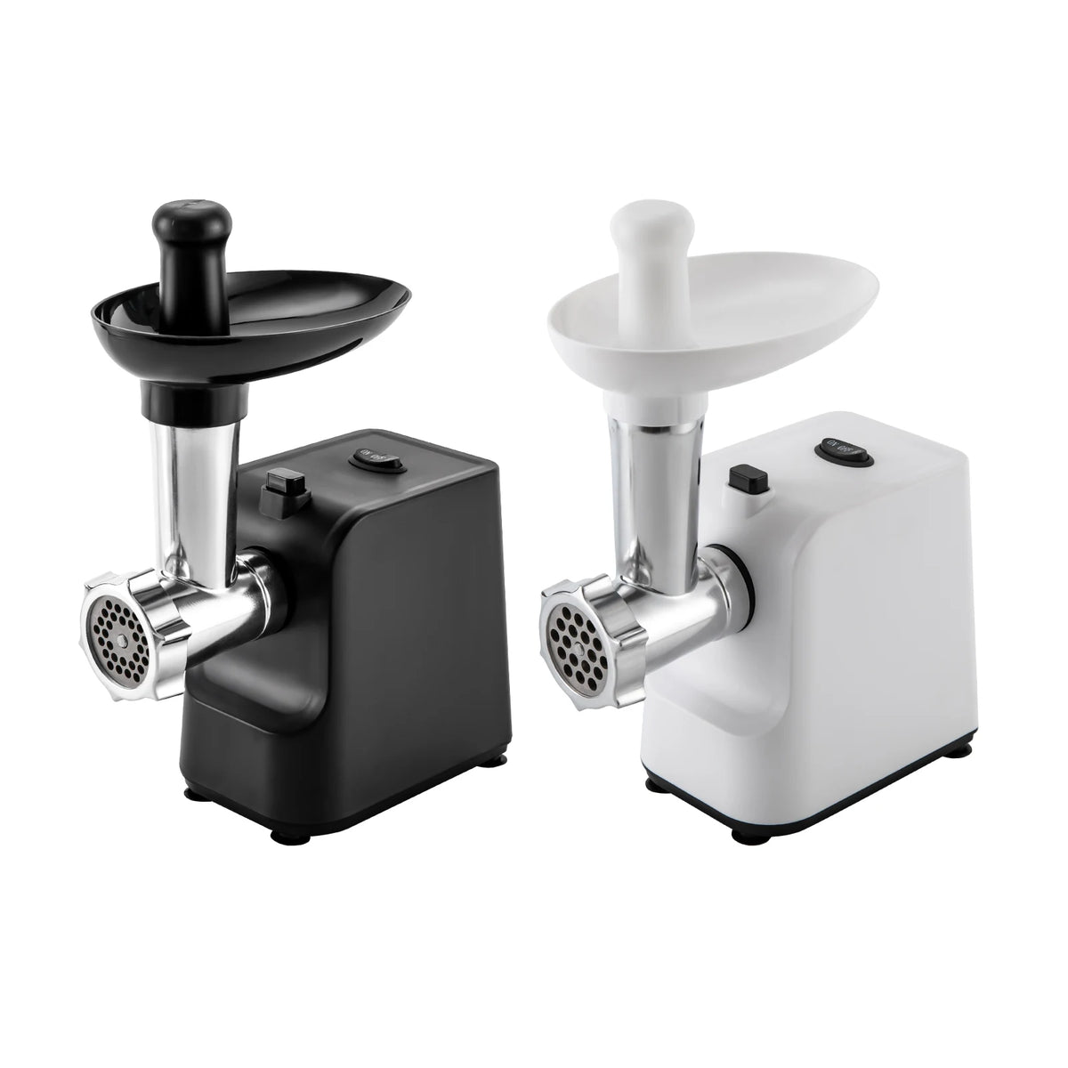Electric Sausage Stuffer and Meat Grinder with Three Grinding Plates