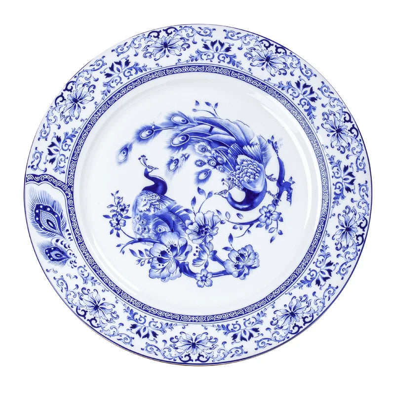 GuMiGD Jingdezhen Bone China Dinnerware Set With Bowls And Plates