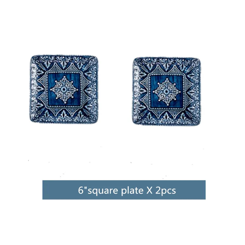 Ceramic Dinnerware Set With Plates Bowls Cups And Serving Dishes