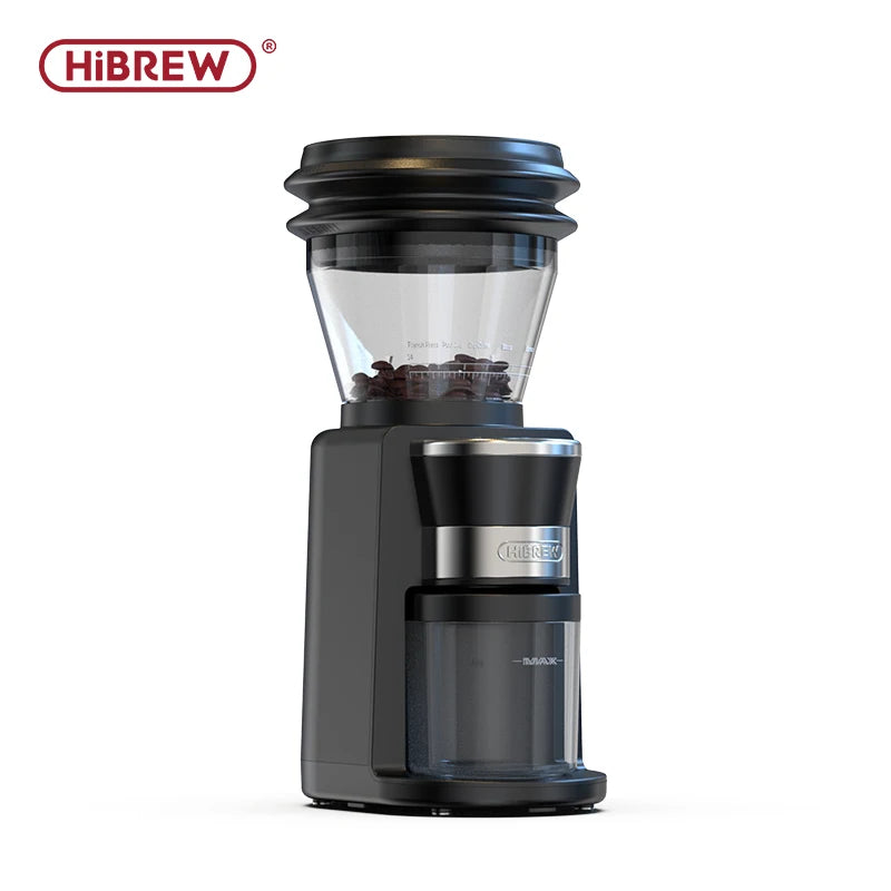 HiBREW Automatic Burr Mill Electric Coffee Grinder With 34 Gears