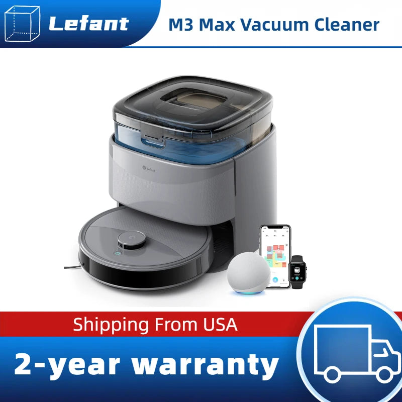 Lefant M3 Max Robot Vacuum and Mop With 20000Pa Suction