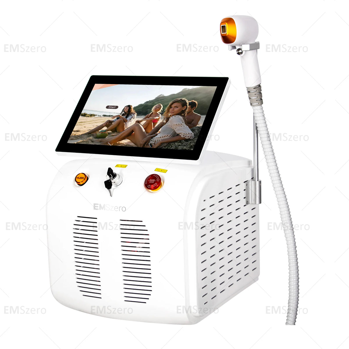 808nm Diode Laser Semiconductor  Hair Removal Machine 5000W Ice Cold Permanent Hair Removal Beauty And Hairdressing Equipment CE