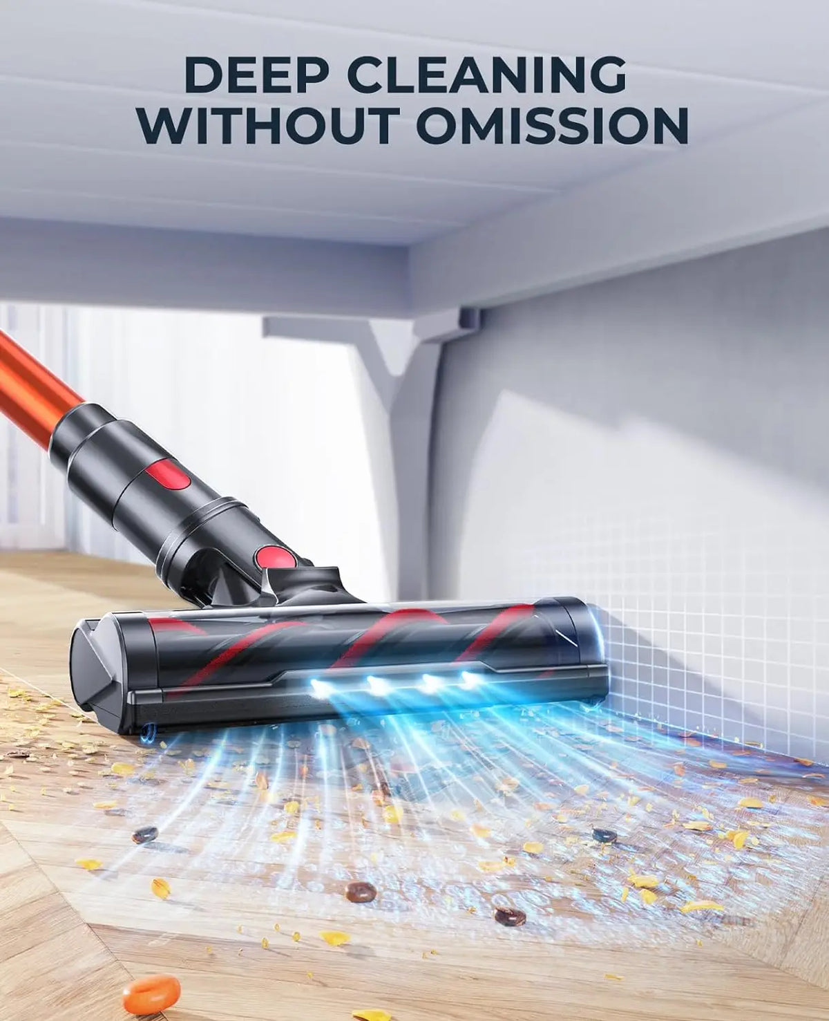 Laresar Elite 8 Cordless Vacuum Cleaner With Touch Screen