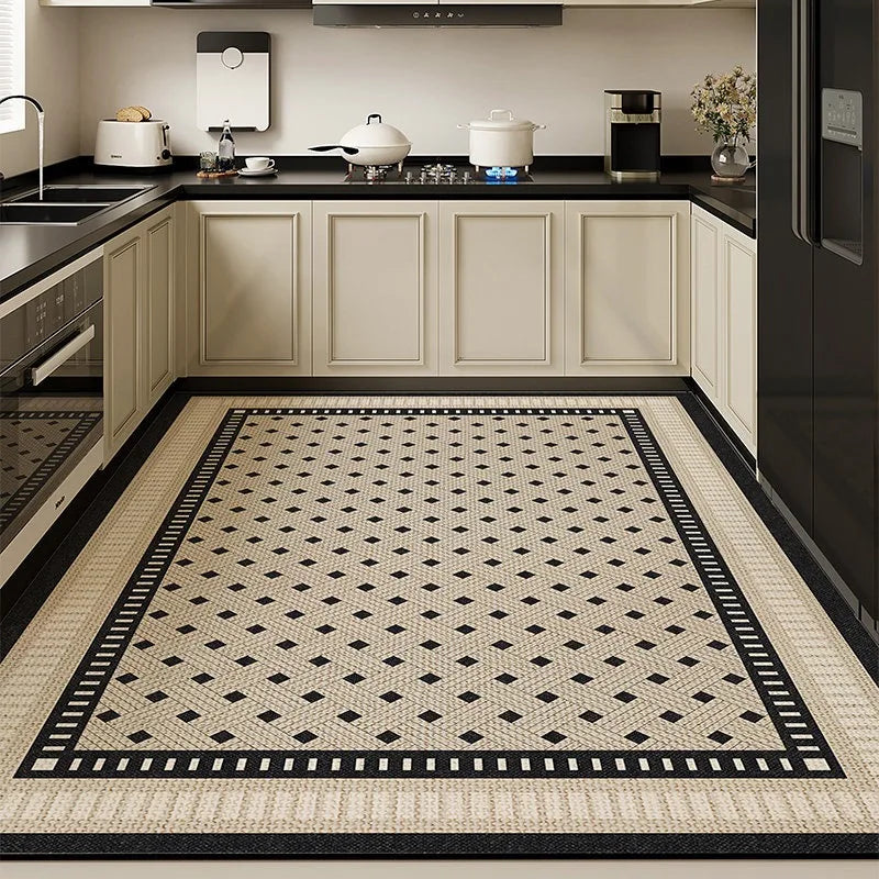Facaishu Absorbent Non Slip Kitchen And Bathroom Floor Mat