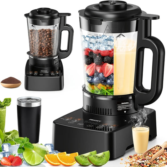 Prasky Heating Blender With Auto Clean For Smoothies And Soups