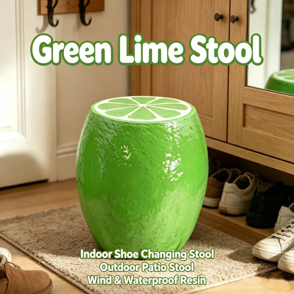 Novelty Fruit Shaped Stool and Accent Table for Home Decor