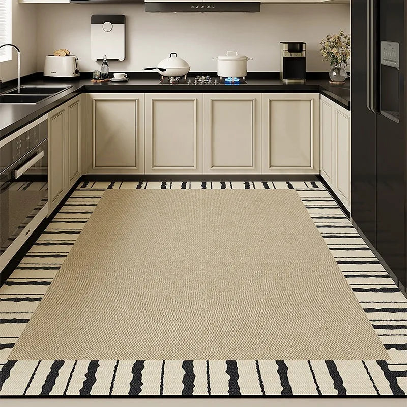 Facaishu Absorbent Non Slip Kitchen And Bathroom Floor Mat