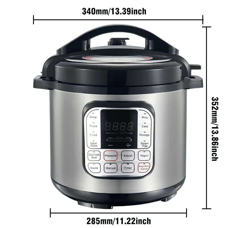 BALASHOV Electric Pressure Cooker With Smart Multicooker Functions