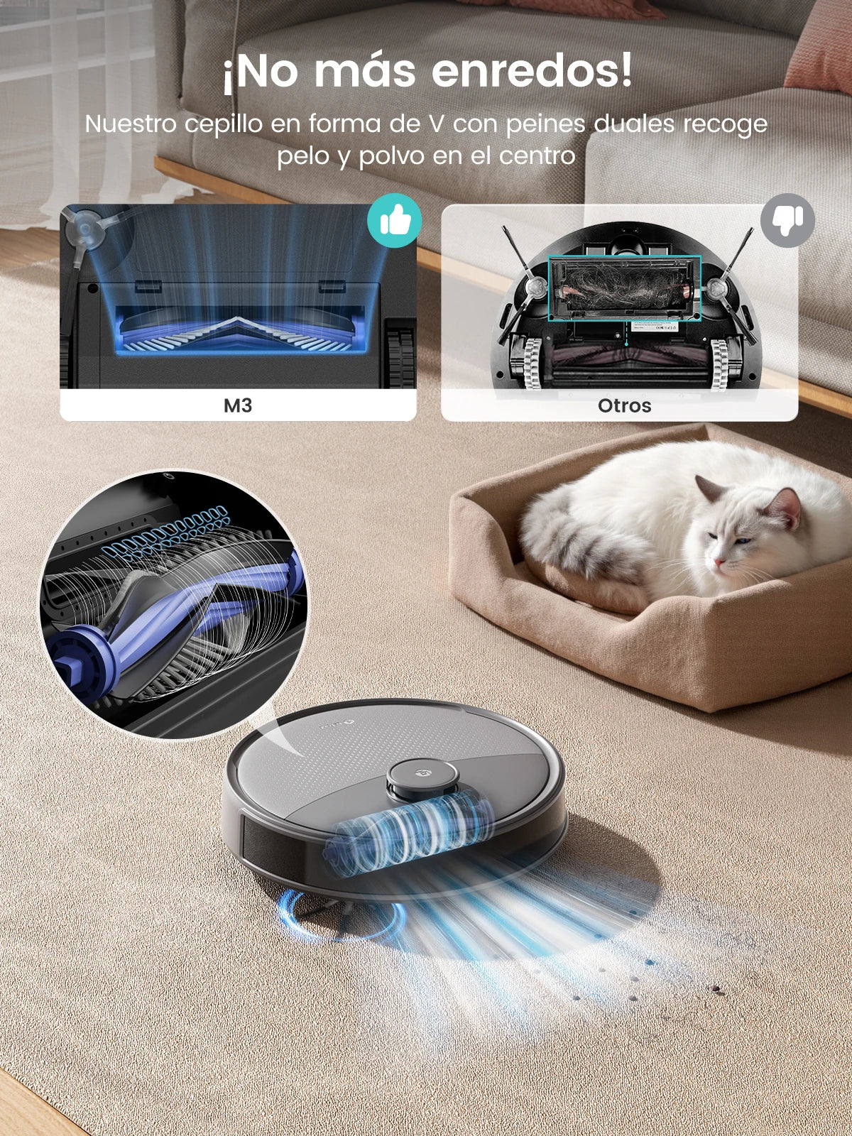 Lefant M3 Max Robot Vacuum and Mop With 20000Pa Suction