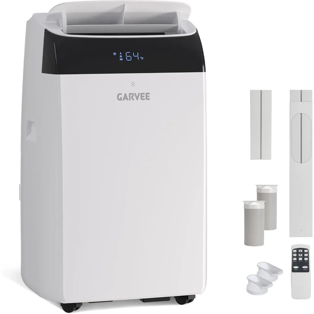 Garvee Portable Air Conditioner With Heat Pump And Remote Control