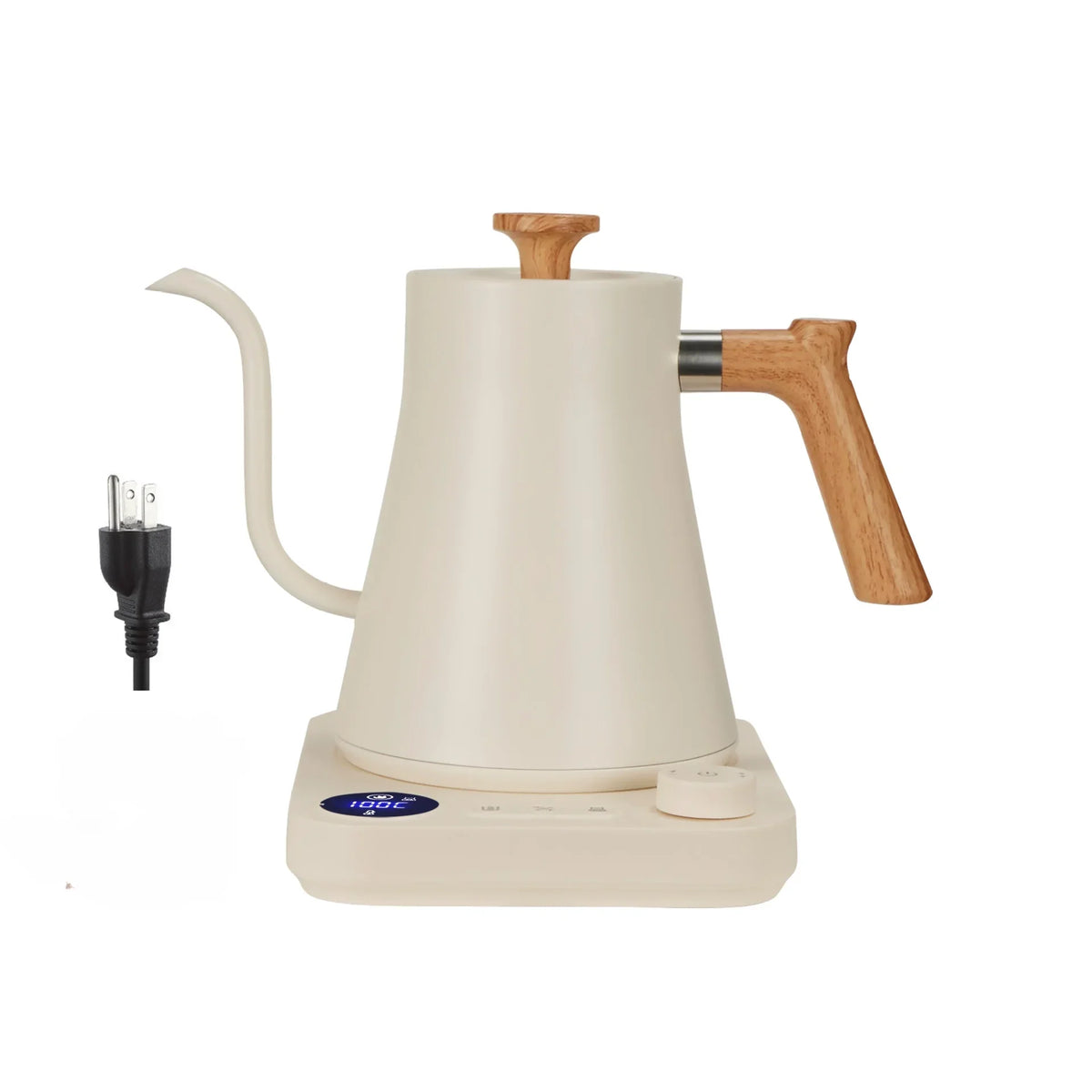 MilAlim Electric Gooseneck Kettle With Smart Temperature Control
