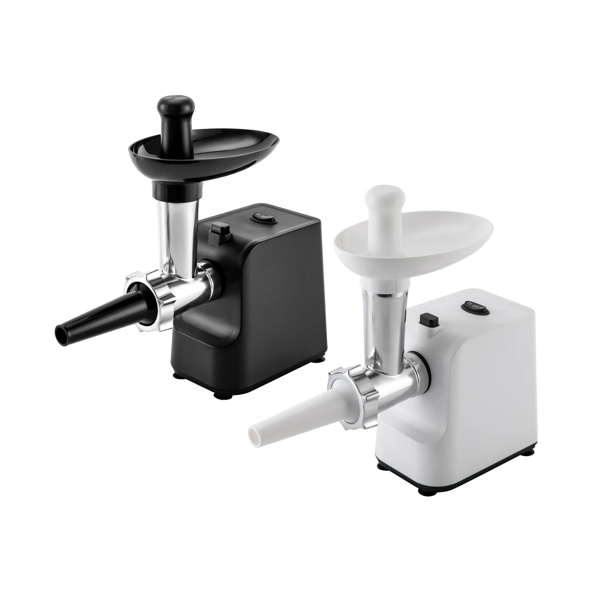 Electric Sausage Stuffer and Meat Grinder with Three Grinding Plates