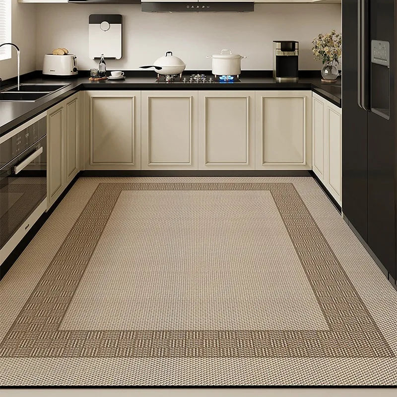 Facaishu Absorbent Non Slip Kitchen And Bathroom Floor Mat