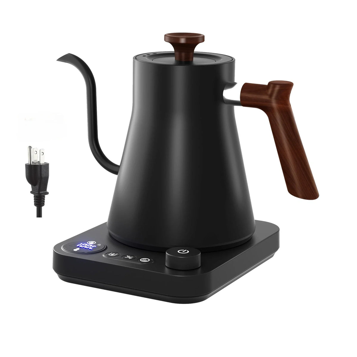 MilAlim Electric Gooseneck Kettle With Smart Temperature Control