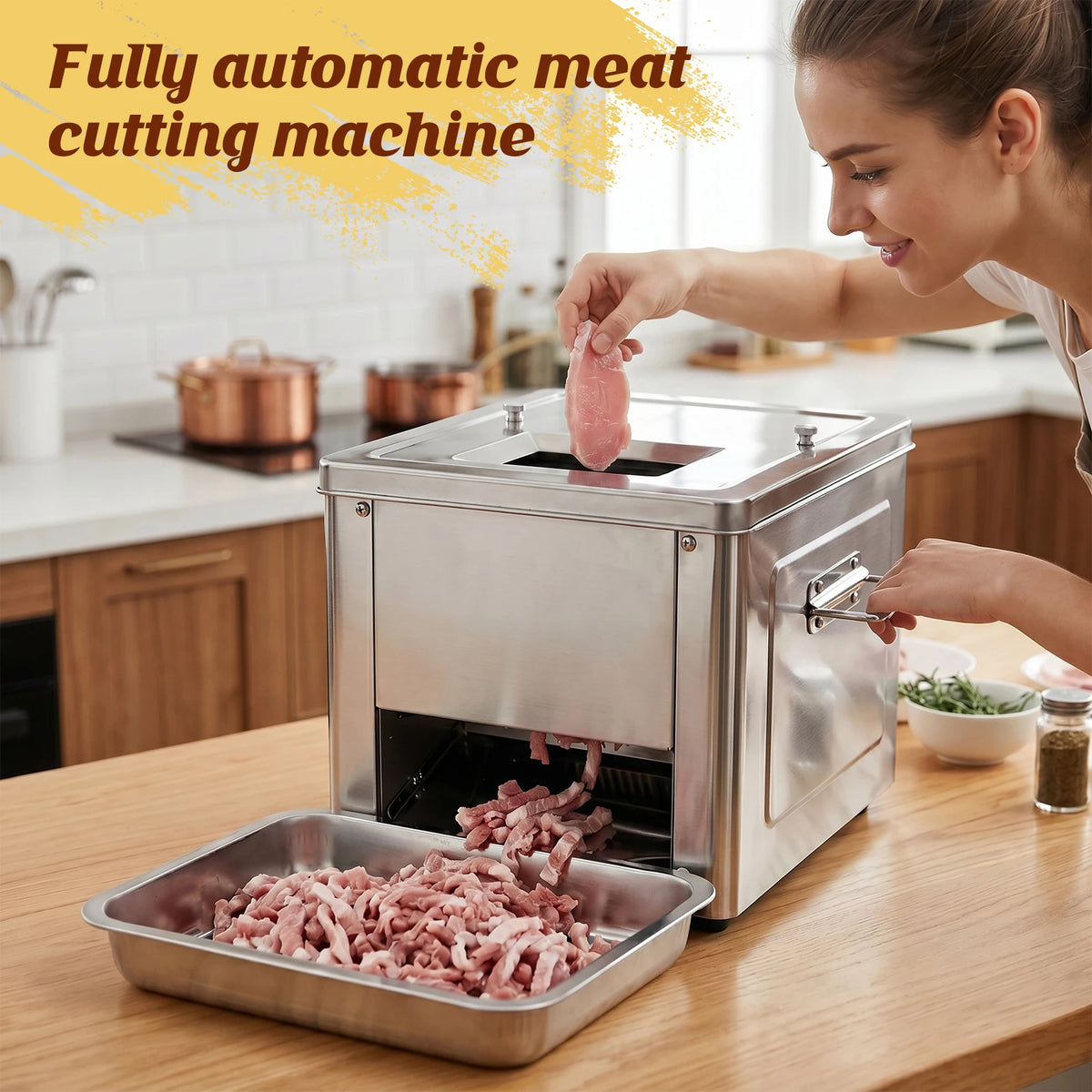 Commercial Electric Meat Slicer Meat Grinder And Vegetable Cutter